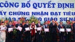 129 hồ sơ giáo sư, phó giáo sư thuộc diện phải xem xét lại