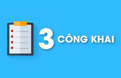 CÔNG KHAI NĂM HỌC 2024-2025